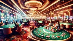 Wild West Gold live-dealer table setup with professional cards and betting layout